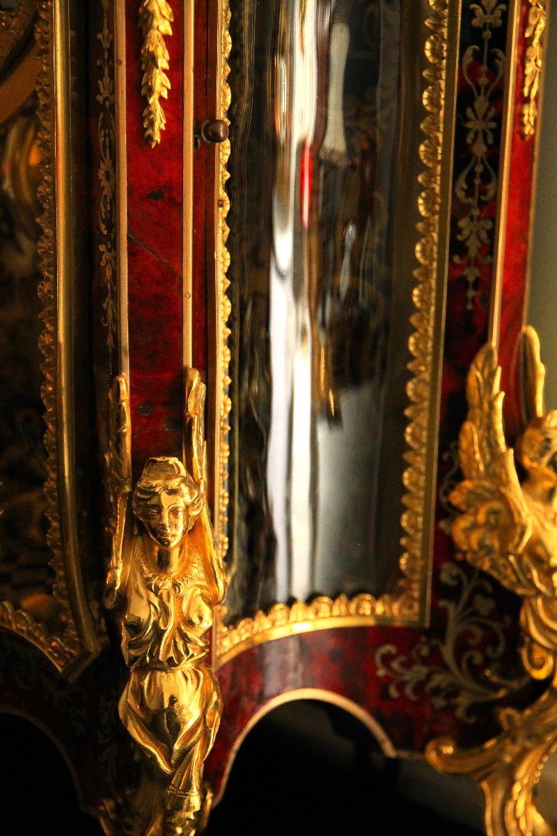 Cartel de Boulle Wand de la 1ère période, France, vers 1750-photo-1