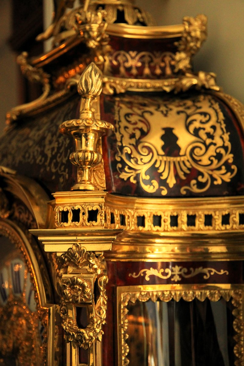 Cartel de Boulle Wand de la 1ère période, France, vers 1750-photo-3