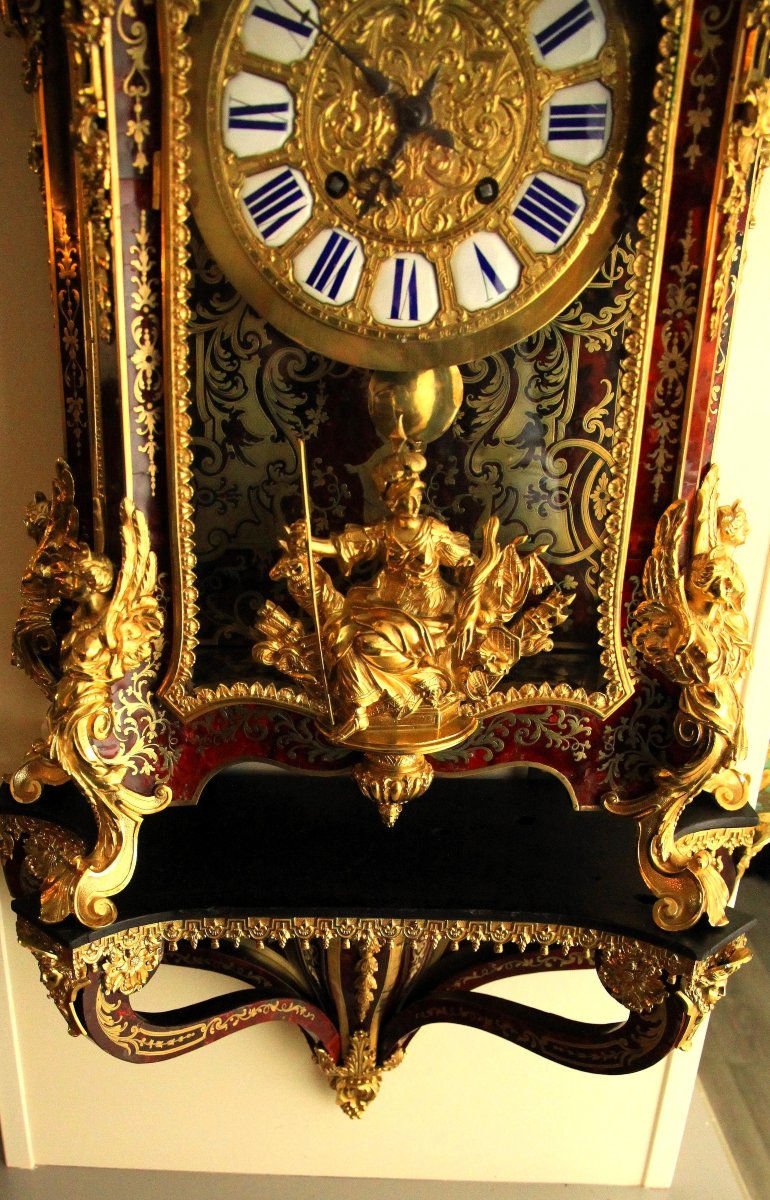 Cartel de Boulle Wand de la 1ère période, France, vers 1750-photo-5