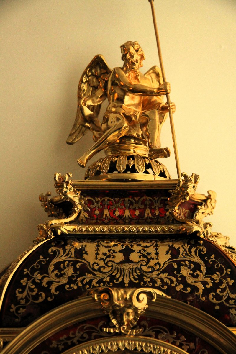 Cartel de Boulle Wand de la 1ère période, France, vers 1750-photo-7