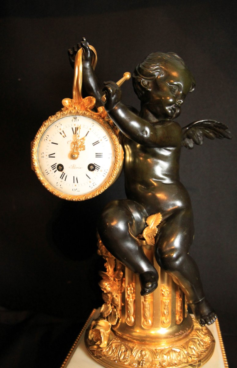 Mantel Clock France, Circa 1860-photo-2