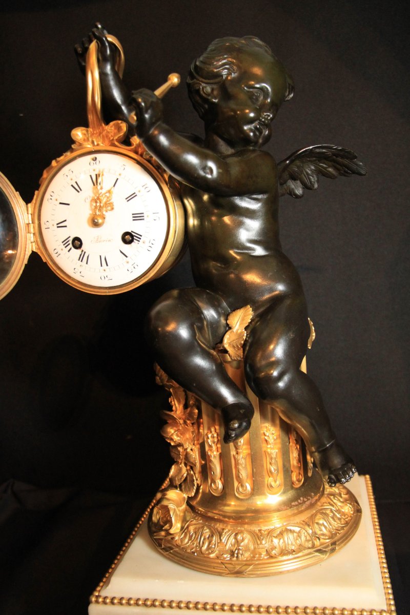 Mantel Clock France, Circa 1860-photo-4
