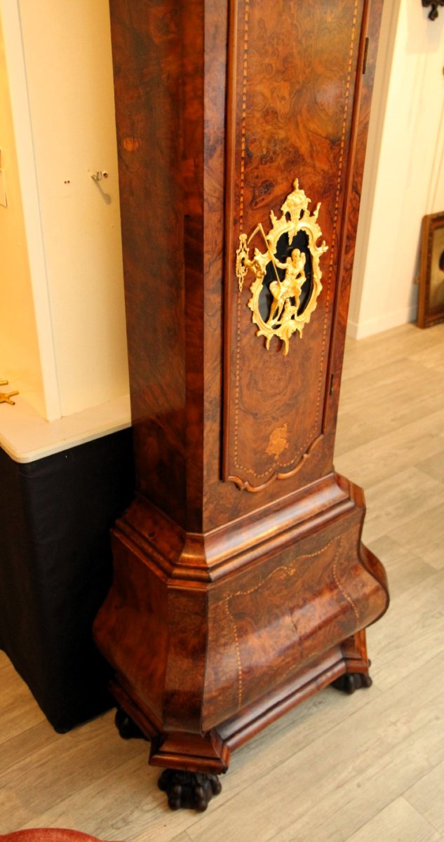 Horloge de parquet, 1750, Pays-Bas  Signature Samuel Ruel Rotterdam-photo-1