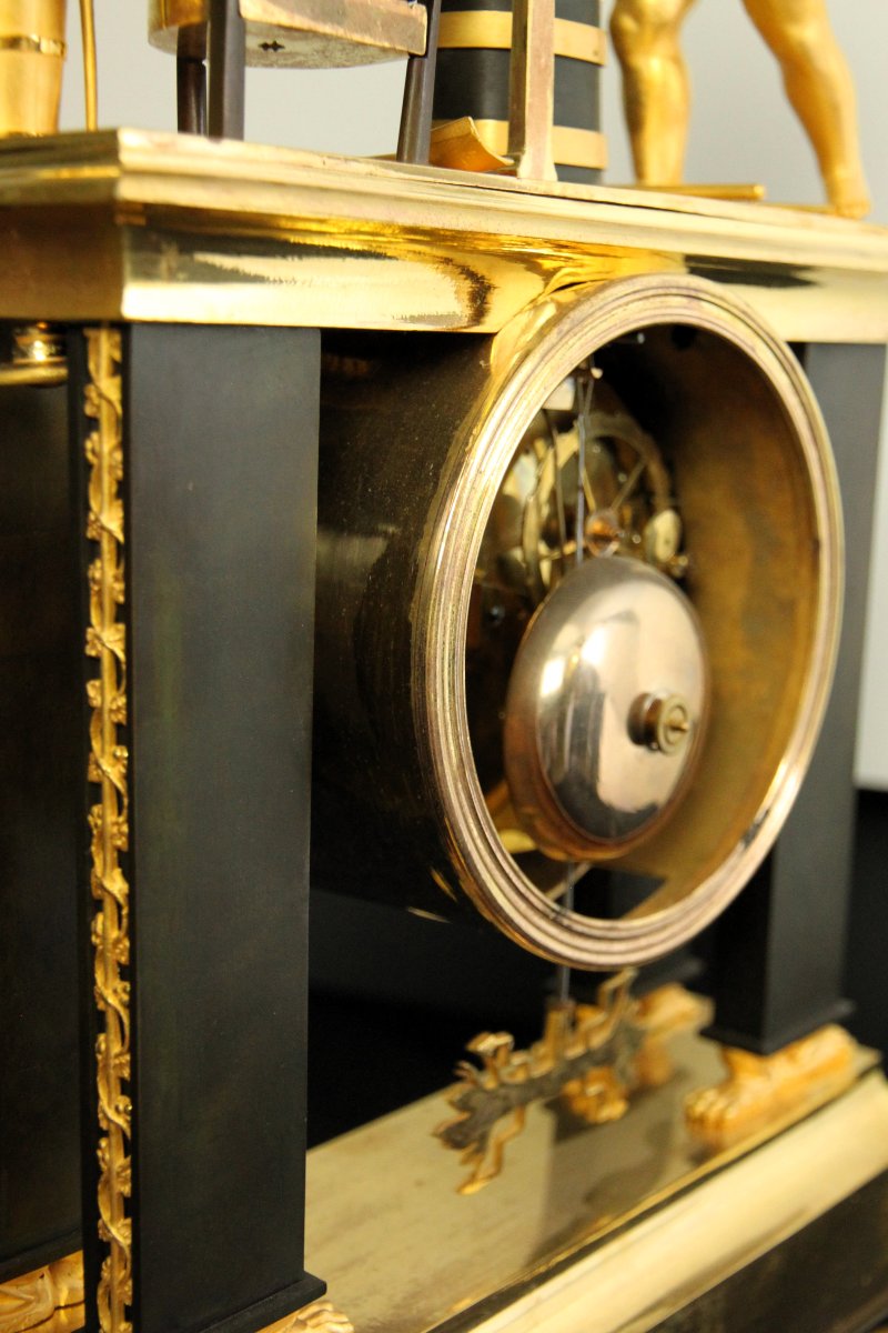  Empire Period Pendulum Clock-photo-3