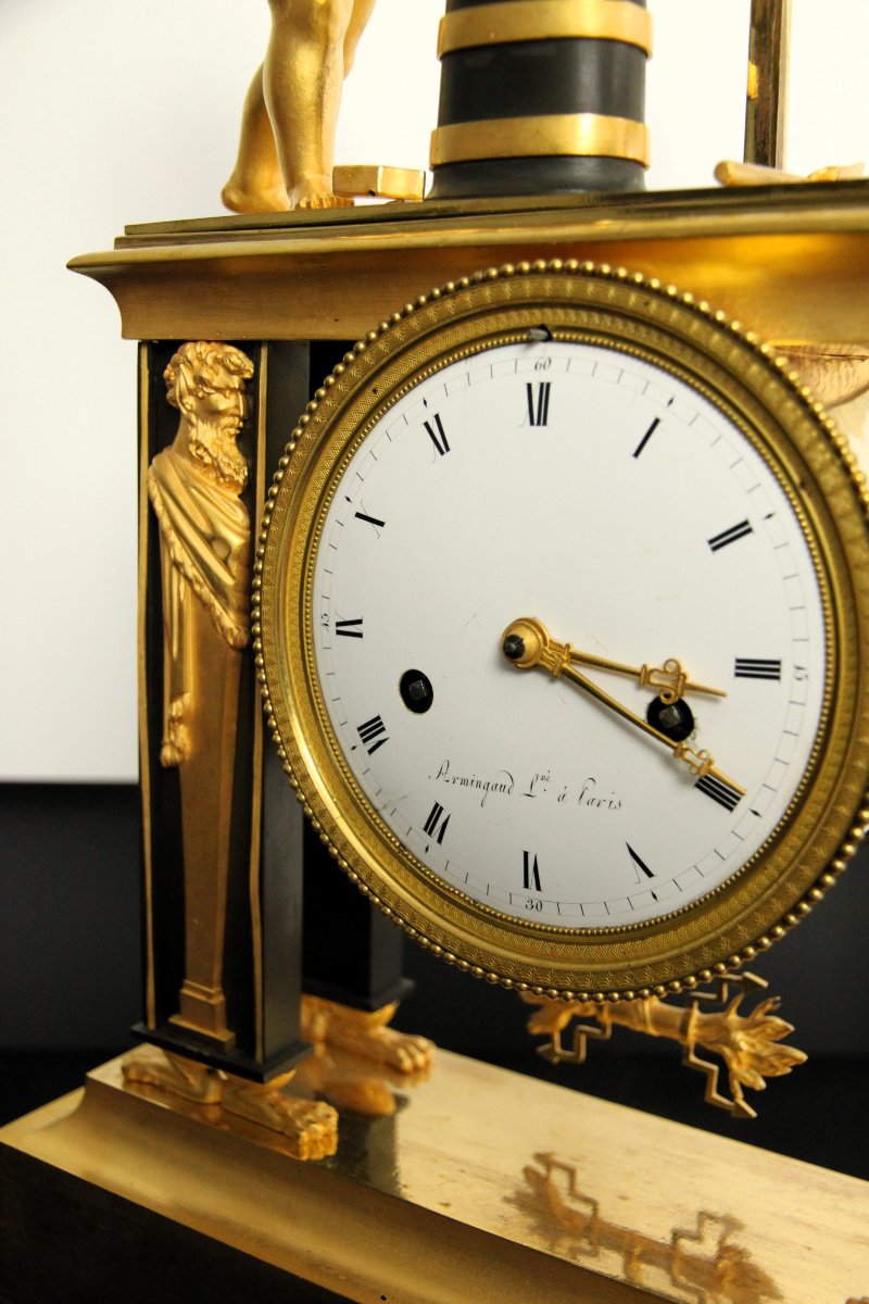  Empire Period Pendulum Clock-photo-5