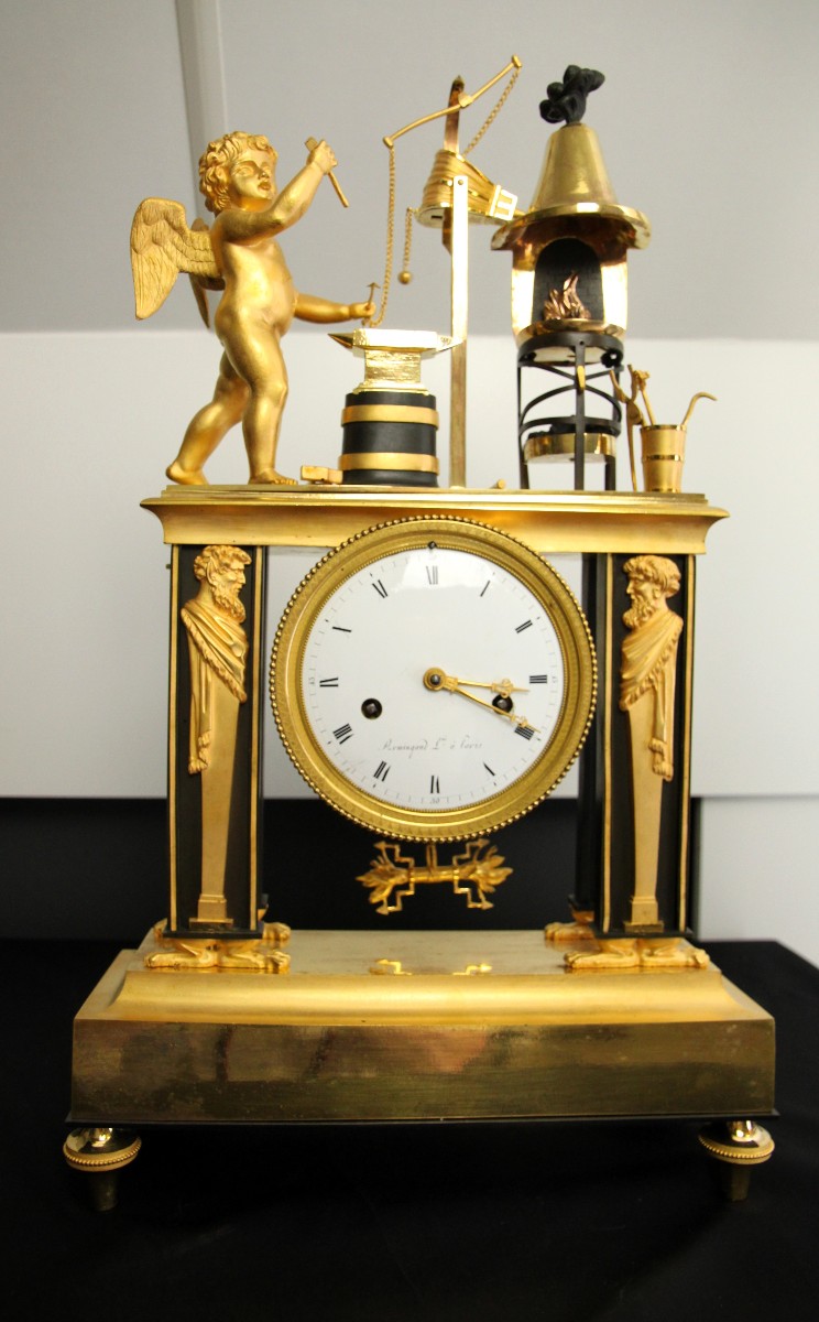  Empire Period Pendulum Clock