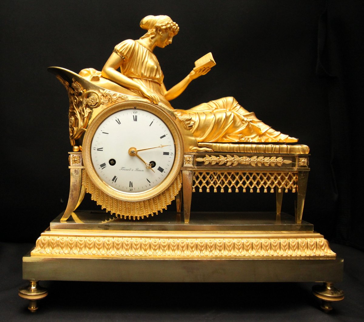 Pendule de cheminée Empire