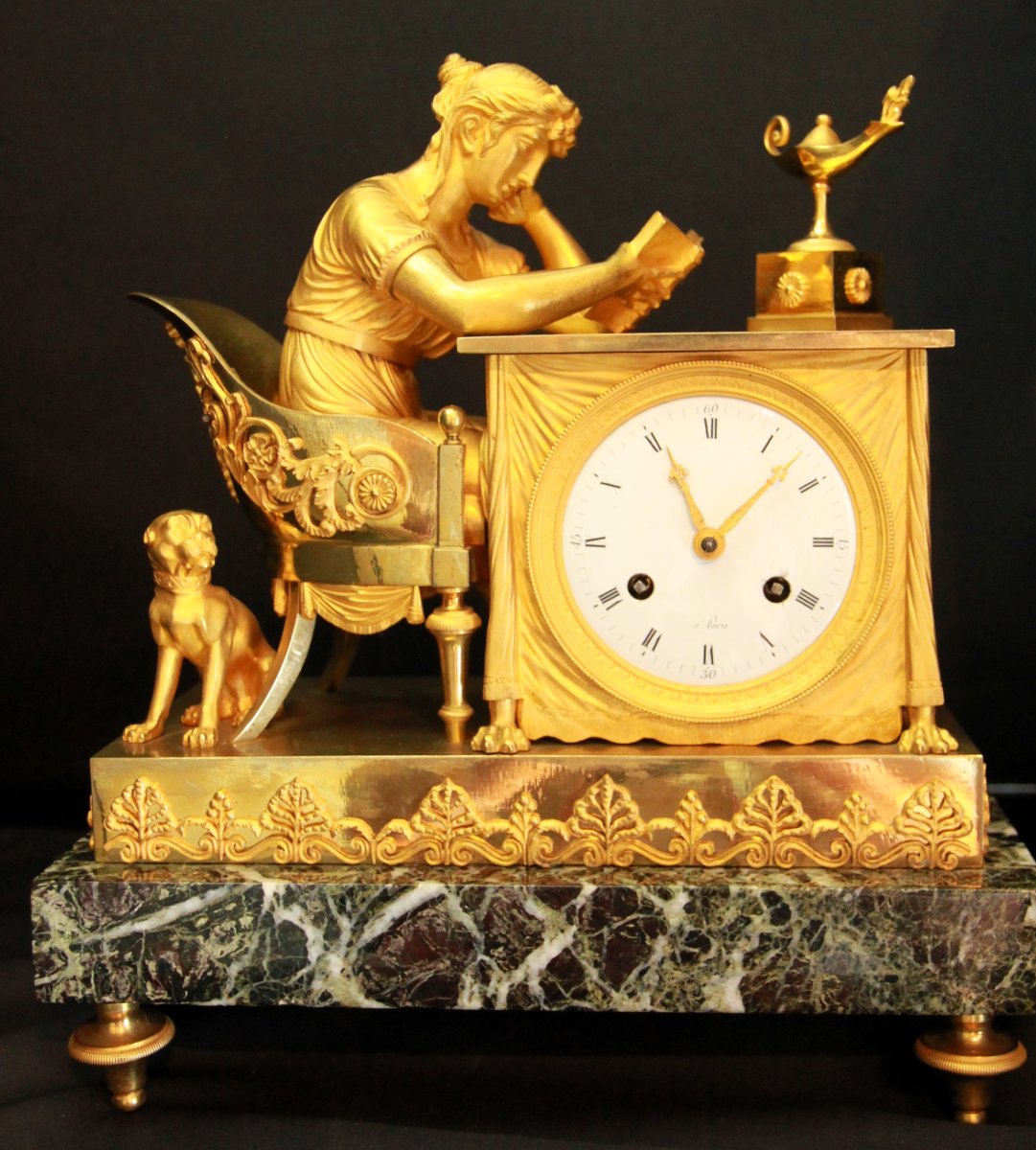 Empire Mantel Clock