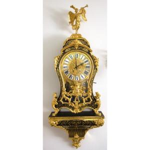 Boulle Clock With Console France In The Years 1850-1860