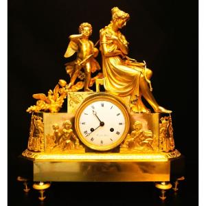 Empire Mantel Clock France In 1810