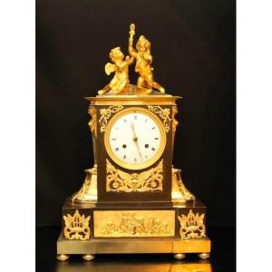 Empire Mantel Clock France In 1810