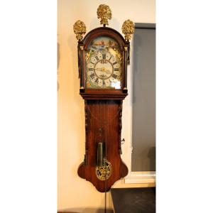 Set Of 3 Antique Dutch Wall Clocks