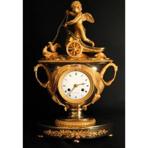 Empire pendule Type Zegenwagen.