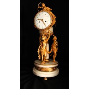 Gilt Bronze Louis XVI Clock