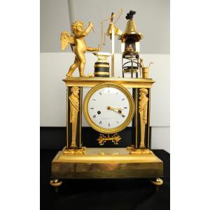  Horloge à pendule, époque Empire