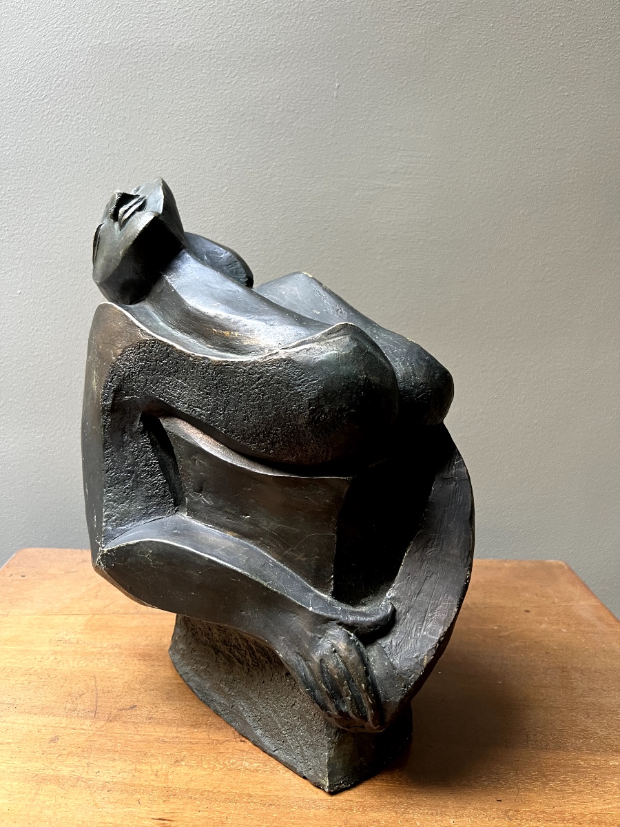 Bonnevay - French Artist - Plaster Sculpture