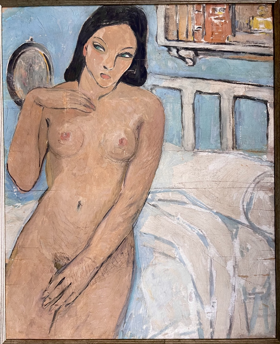 Fernand LANTOINE - 1876-1955.   "Nu féminin"