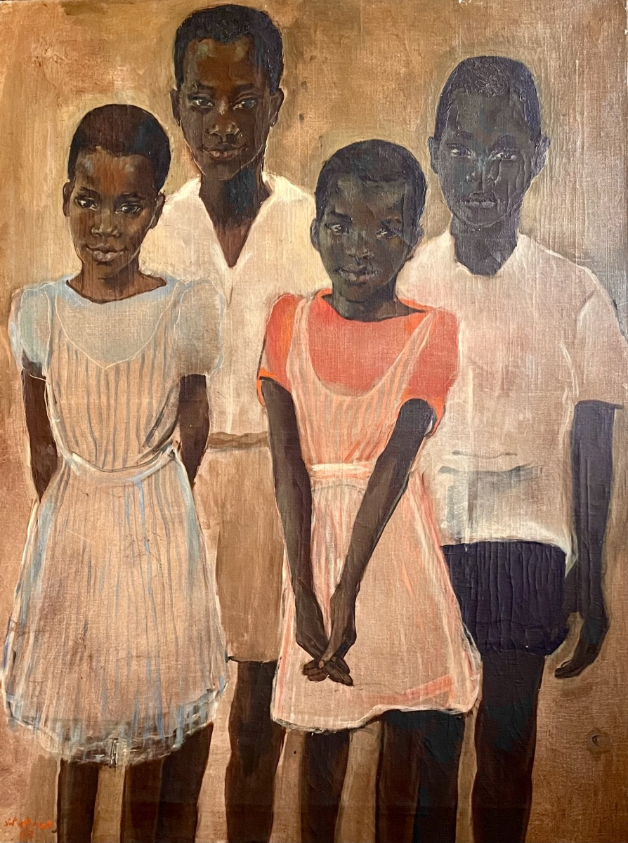 Nora AURIC 1903 -1982.   Fratrie africaine - 