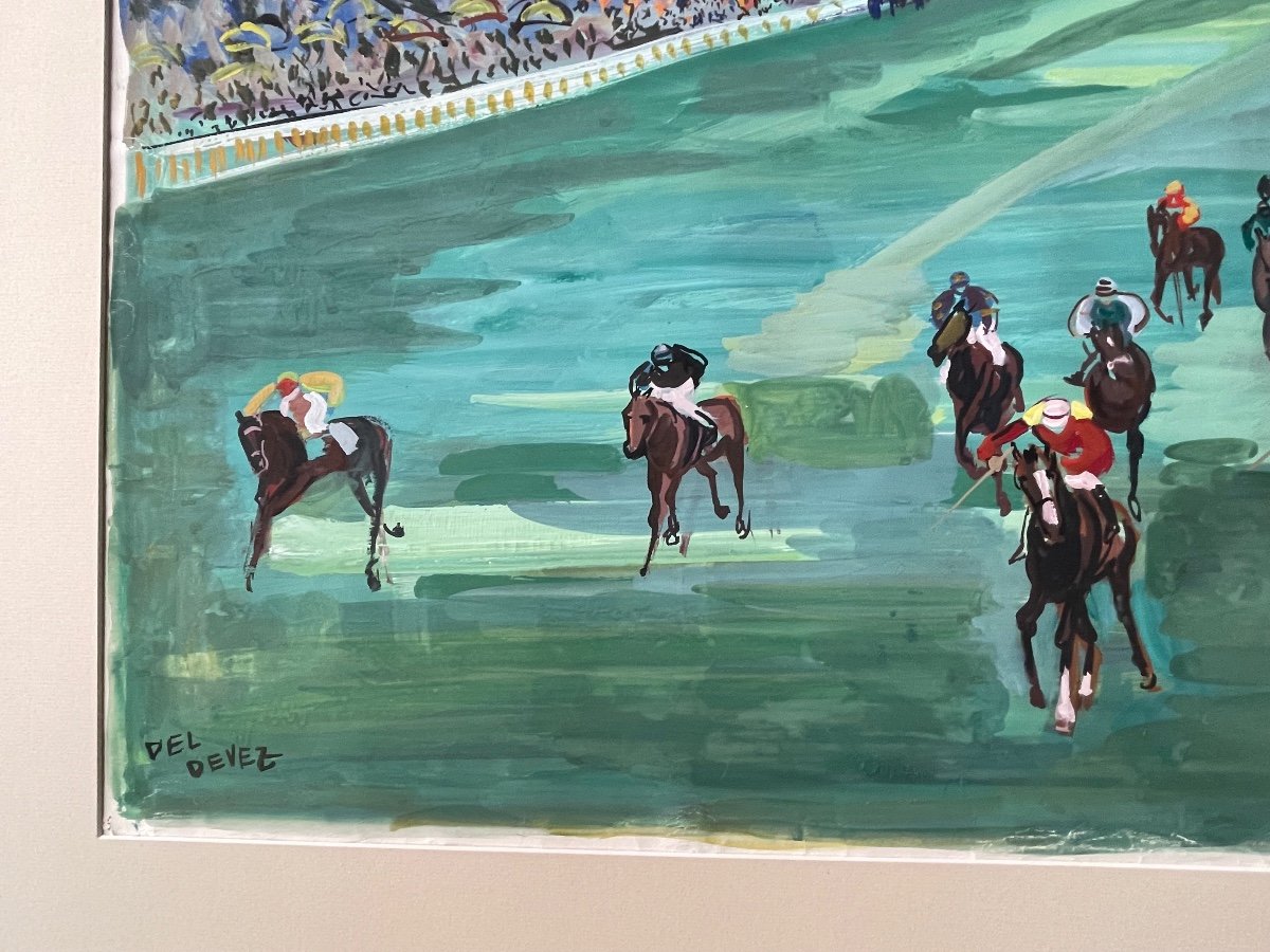 Jean Deldevez (1909-1983) Gouache-photo-2