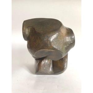 Maggioni Umberto Né En 1933 - Bronze "composition Abstraite "  