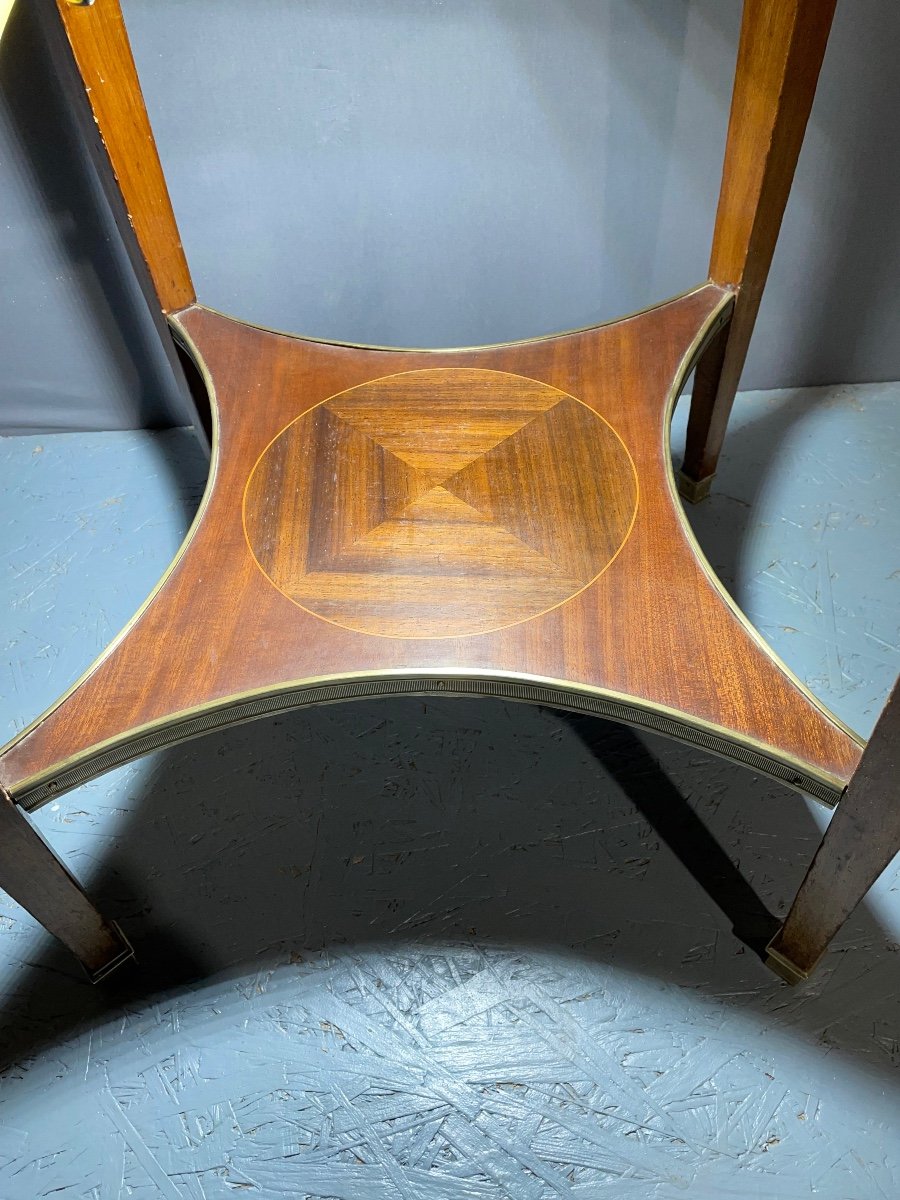 Table Bouillotte De Style Louis XVI-photo-4