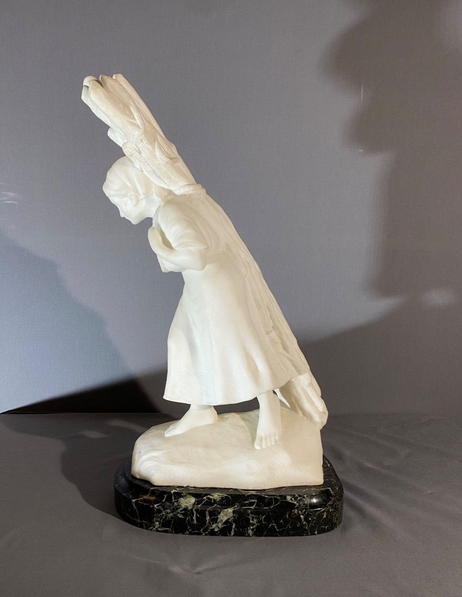 La Porteuse De Fagot Par Joseph d'Aste-photo-4