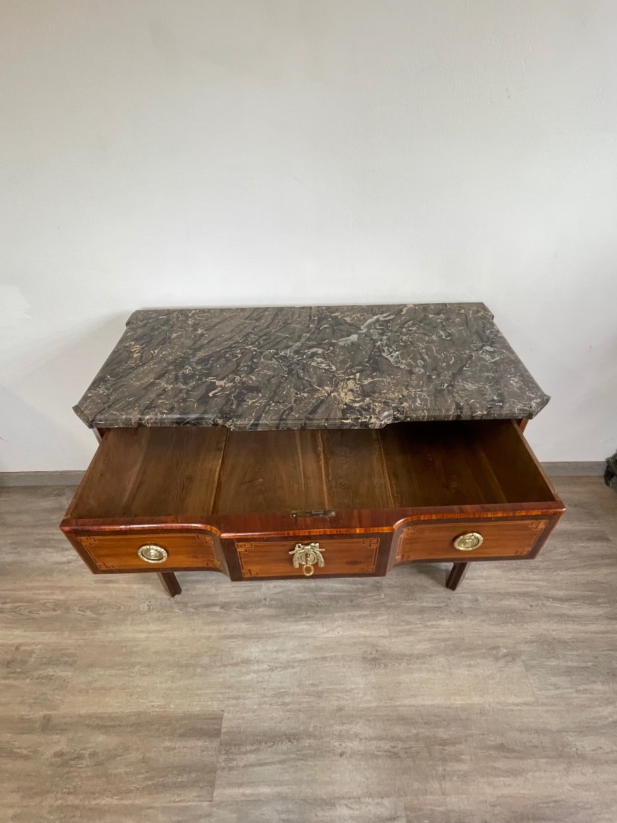 Transition Period Chest Of Drawers 18th Century-photo-1