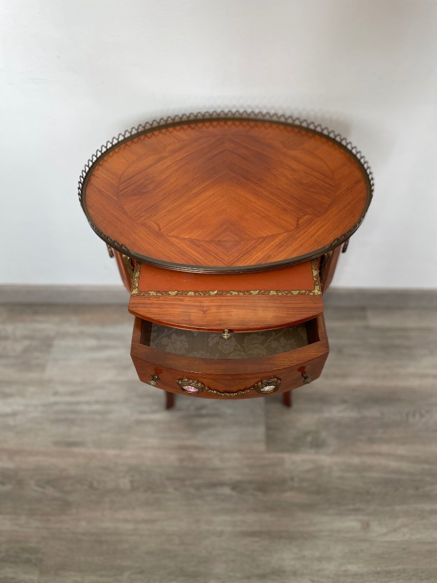 Louis XV Style Bedside Table -photo-2