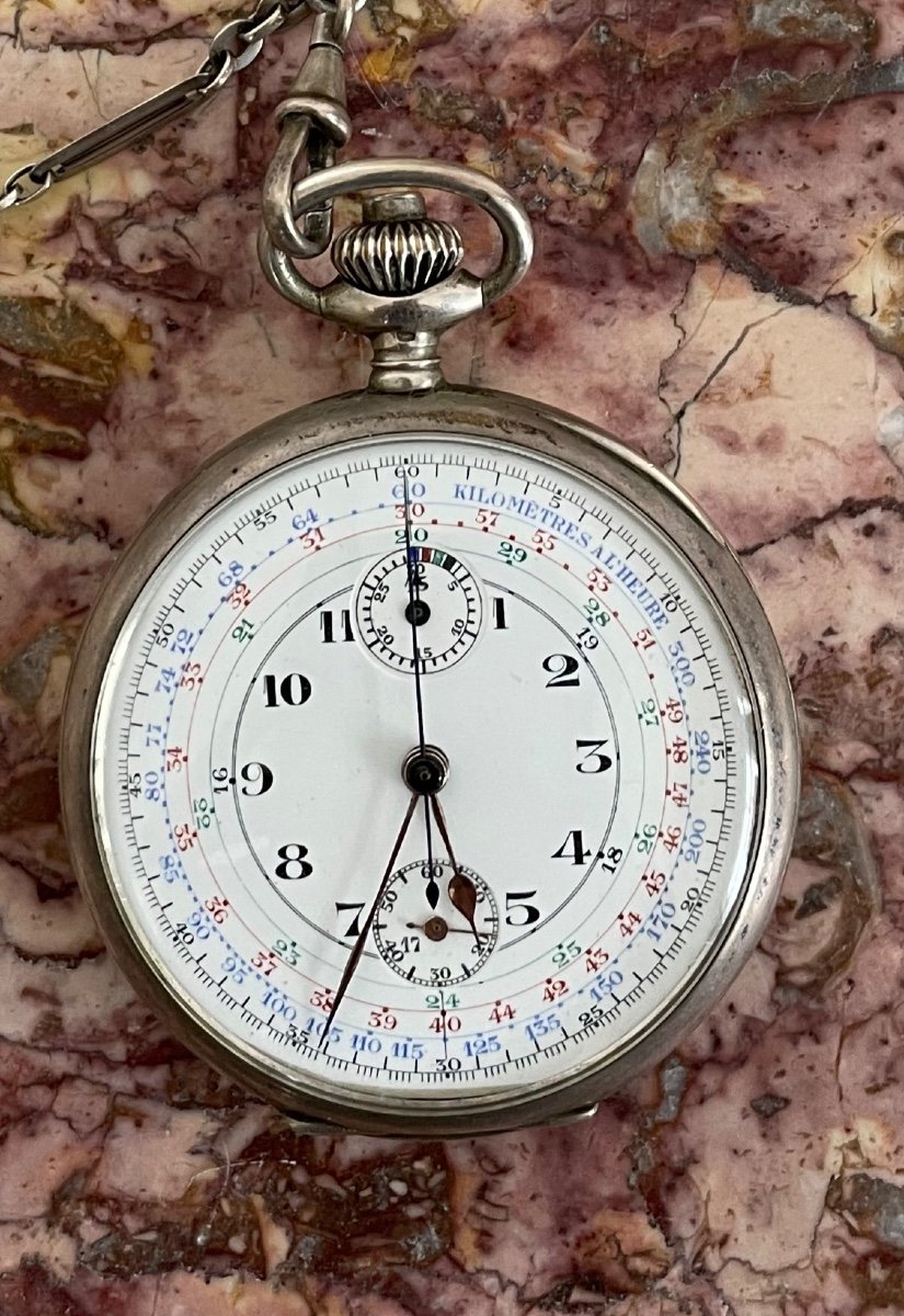 Tachymeter Pocket Watch