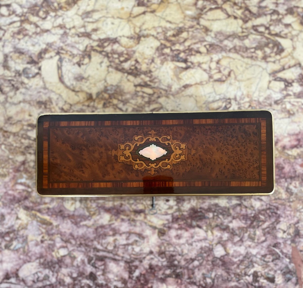 Napoleon III Period Glove Box-photo-3