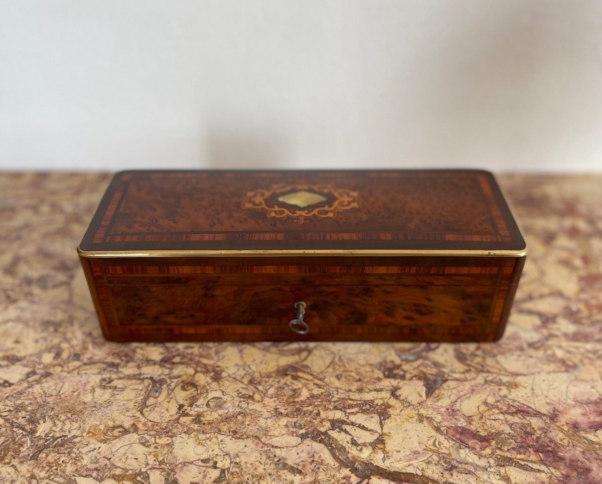 Napoleon III Period Glove Box