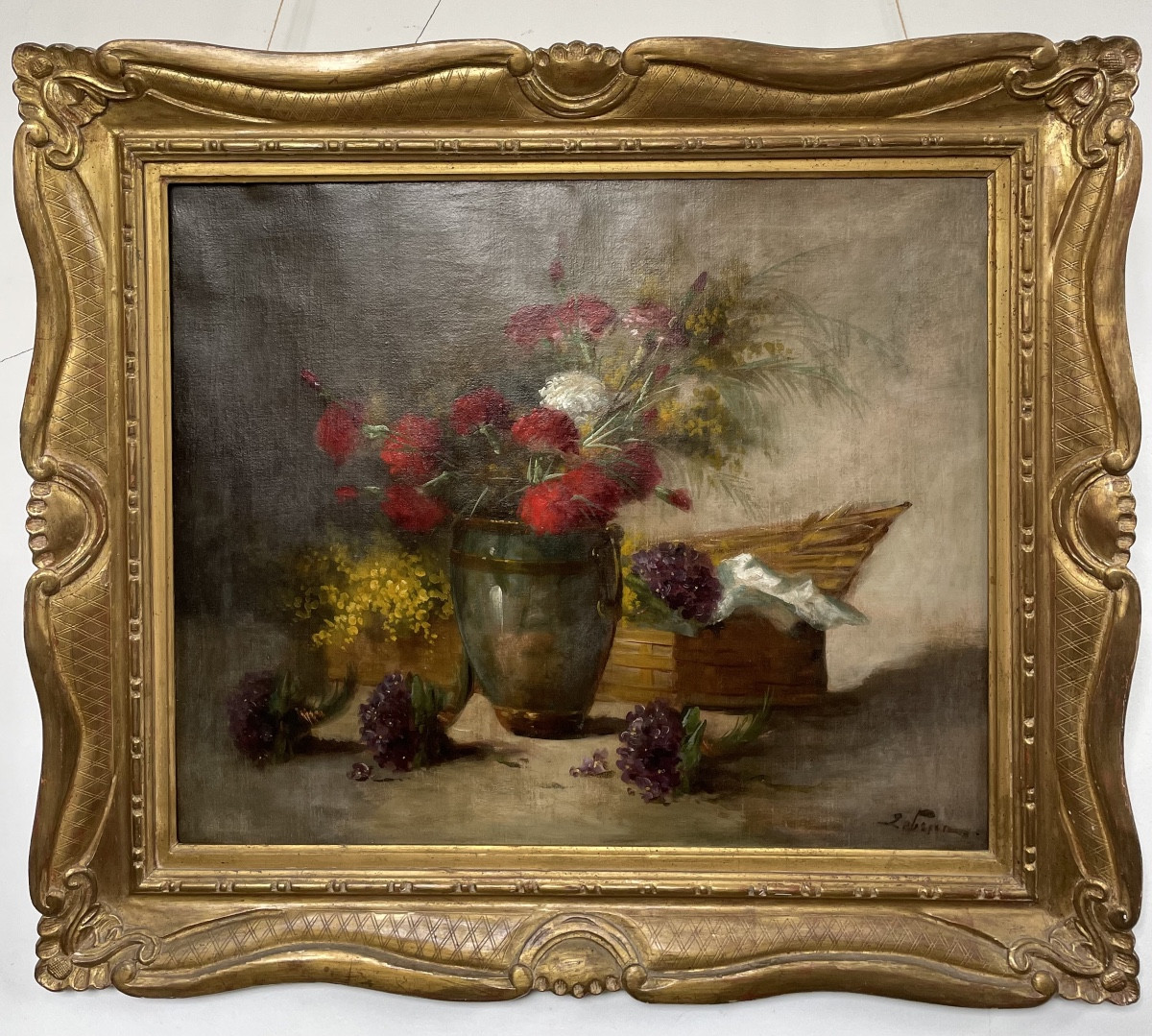 Bouquet De Roses Par LEBRUN