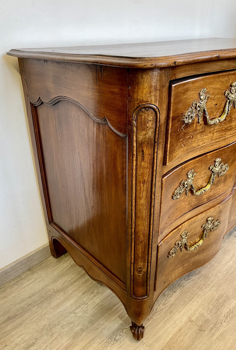 Louis XV Period Crossbow Chest Of Drawers -photo-2