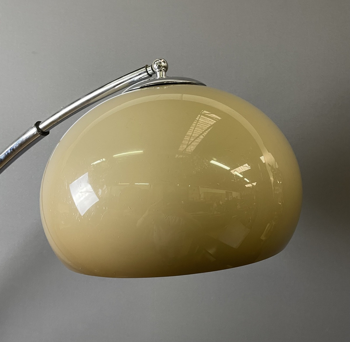 Arc Floor Lamp Circa 1970-photo-3
