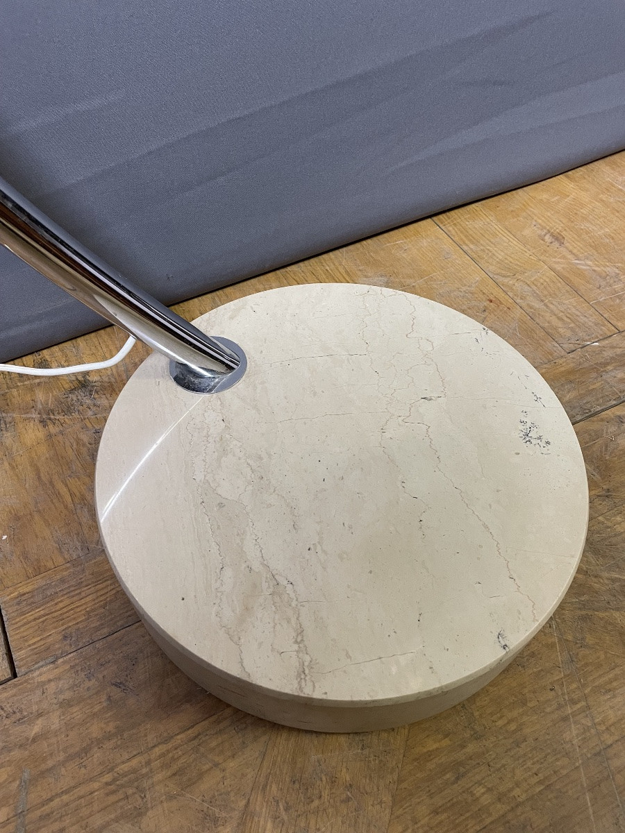 Arc Floor Lamp Circa 1970-photo-4