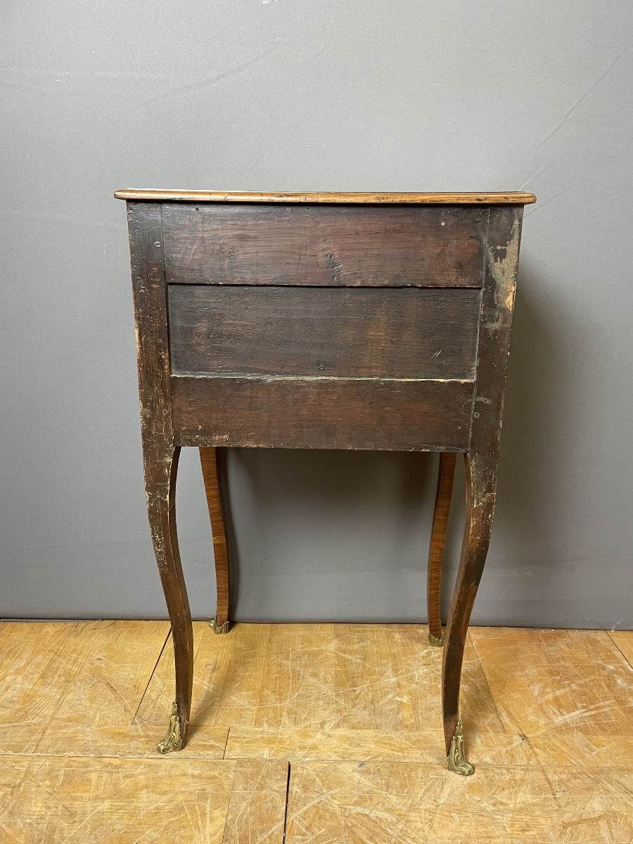 Transition Period Side Table Circa 1760-photo-4