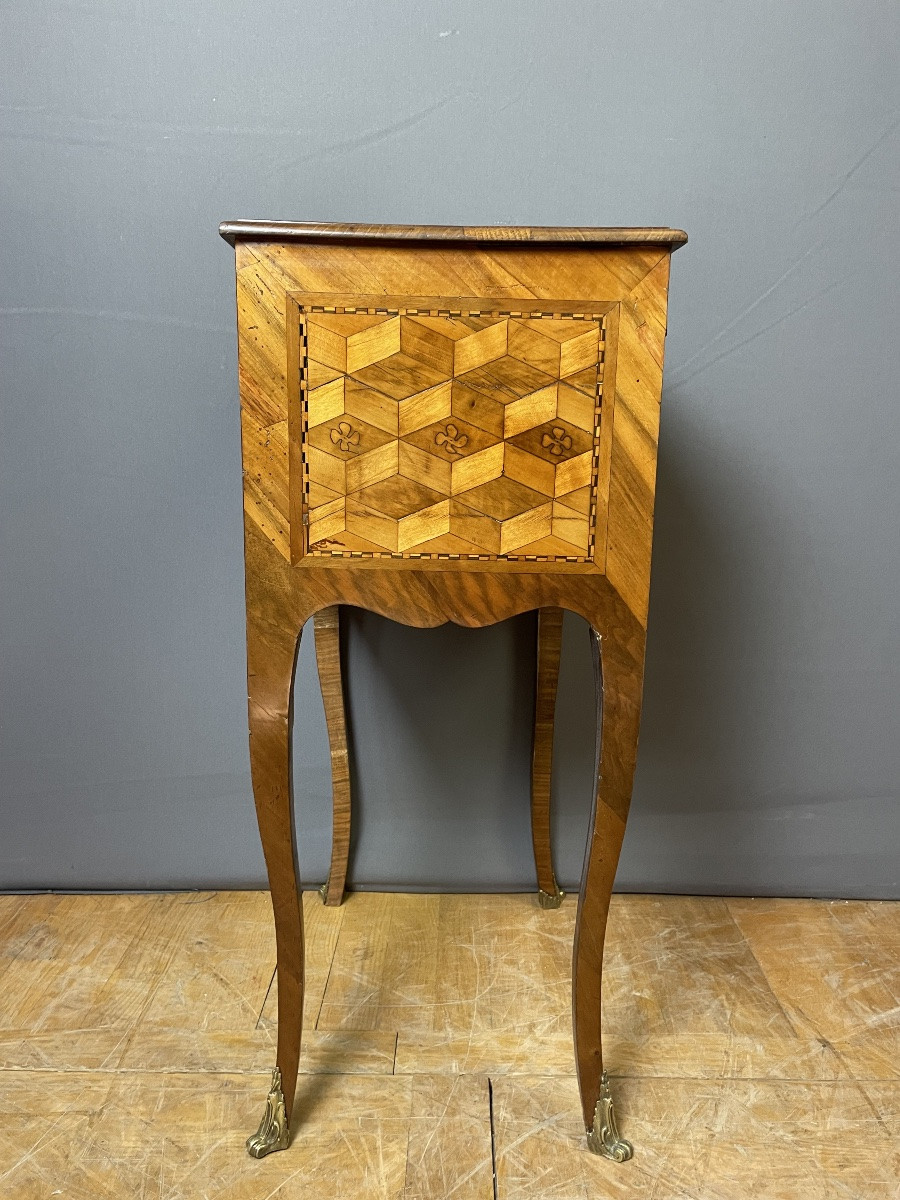 Transition Period Side Table Circa 1760-photo-1