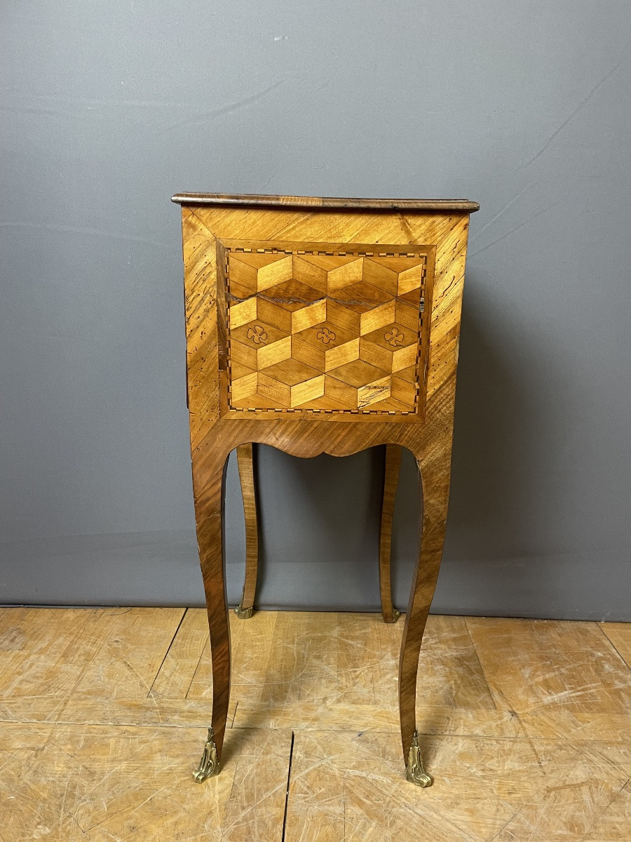 Transition Period Side Table Circa 1760-photo-2