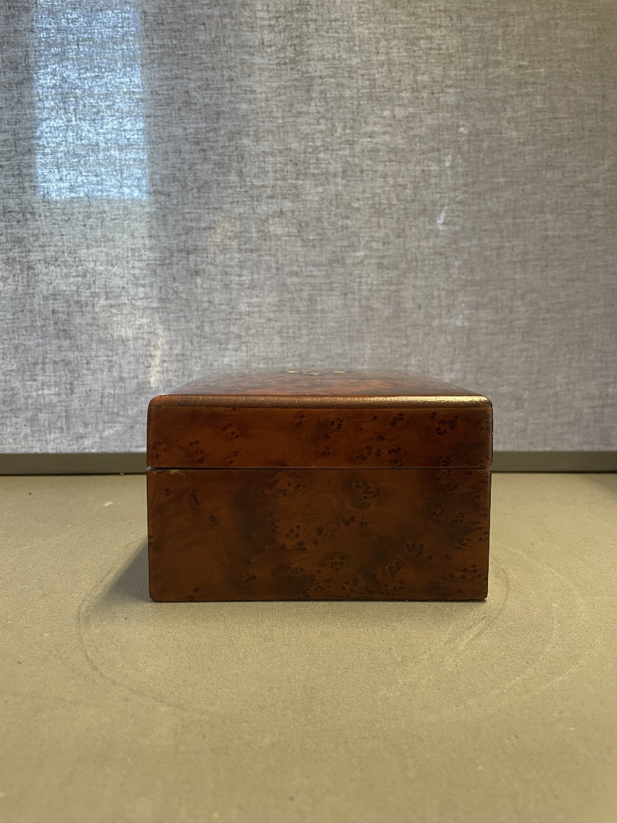 Burr Walnut Jewelry Box -photo-2