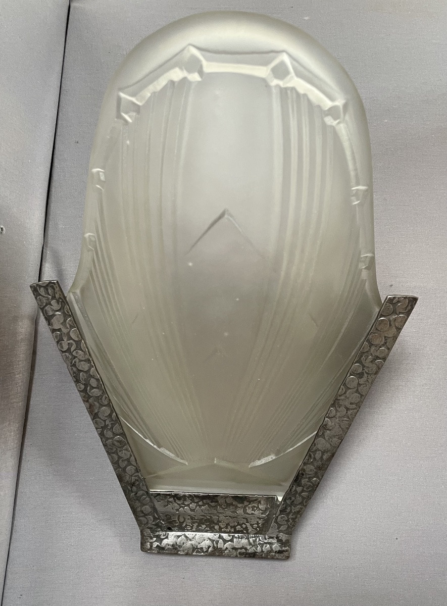 Paire d'appliques mural Art Déco-photo-2