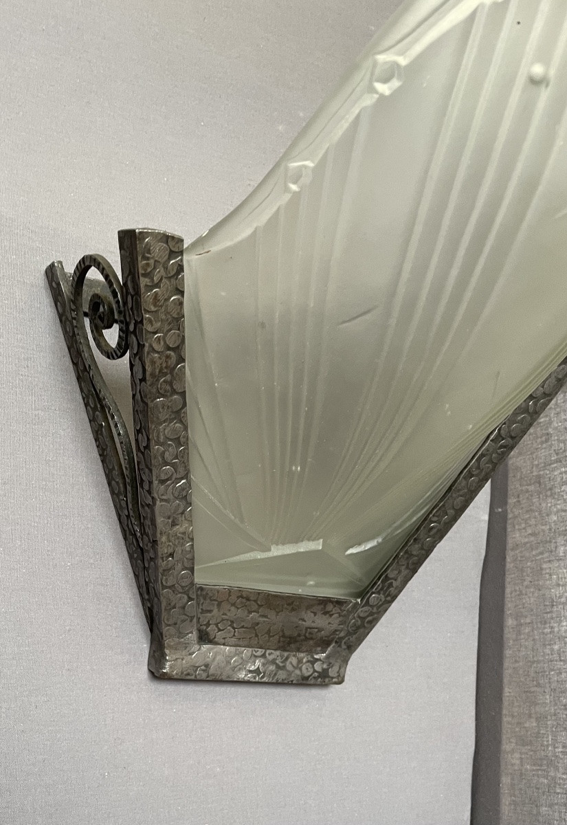 Paire d'appliques mural Art Déco-photo-4