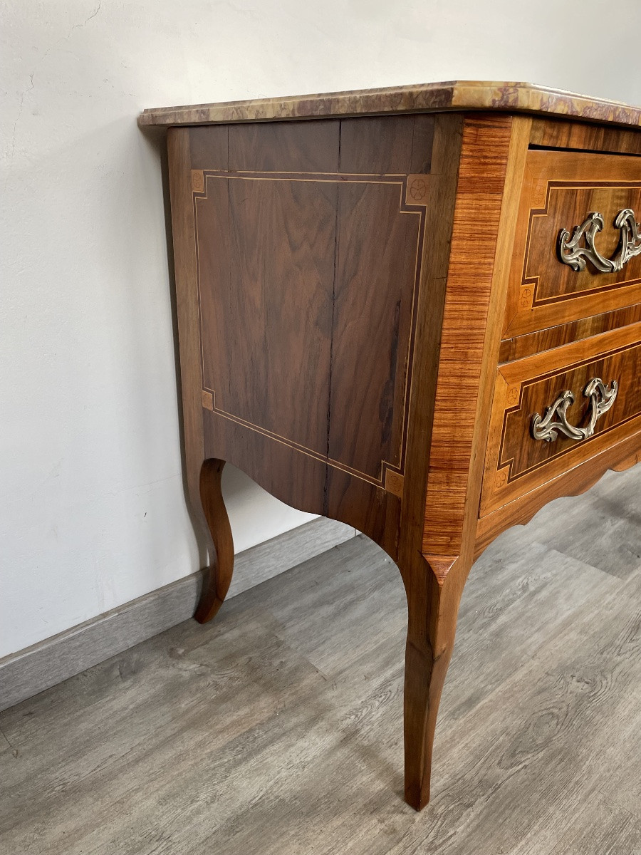 Commode de Style Transition Estampillé Nauder-photo-2