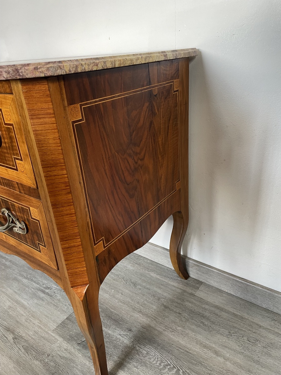 Commode de Style Transition Estampillé Nauder-photo-3