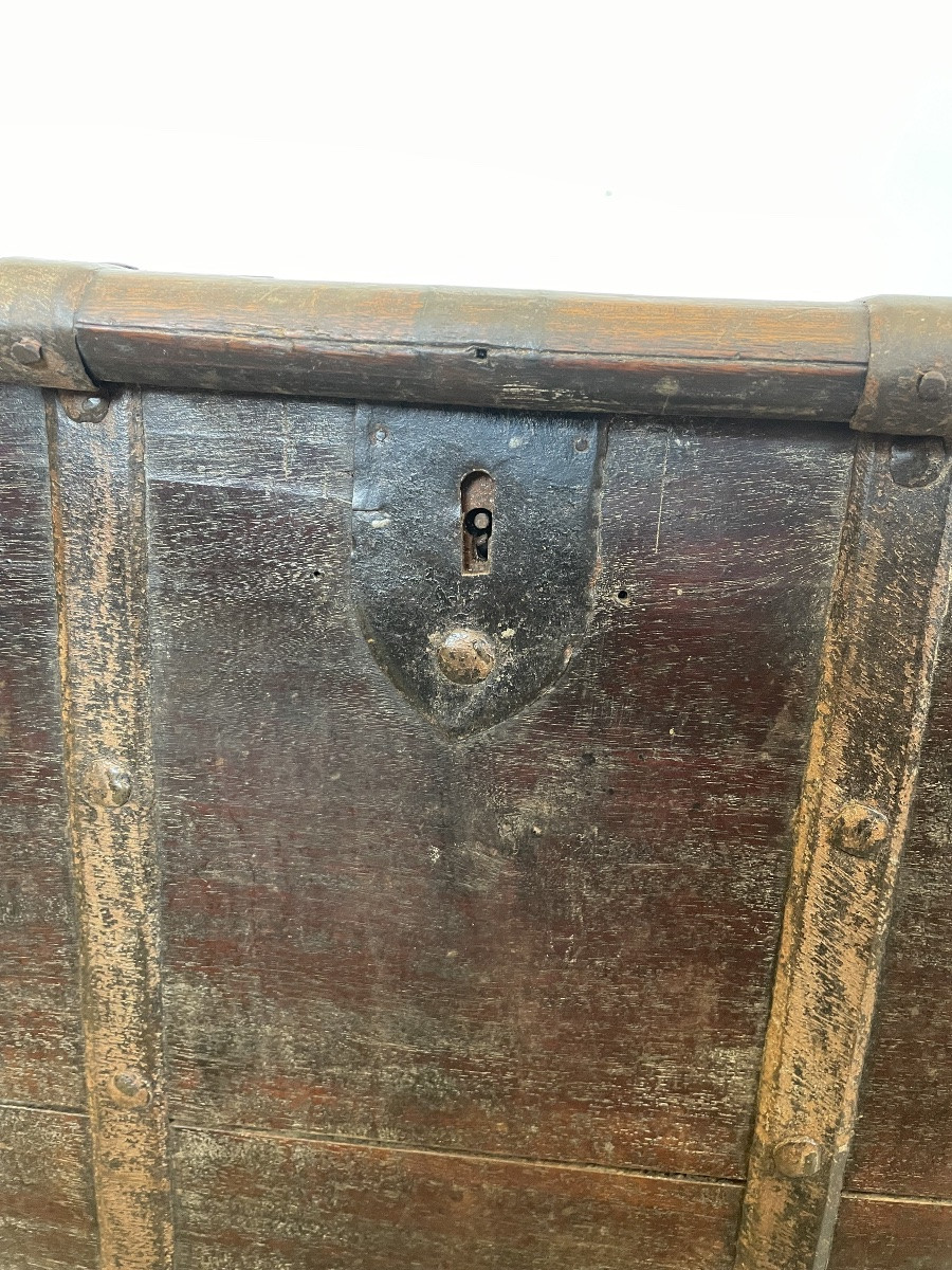 19th Century Teak Chest -photo-3