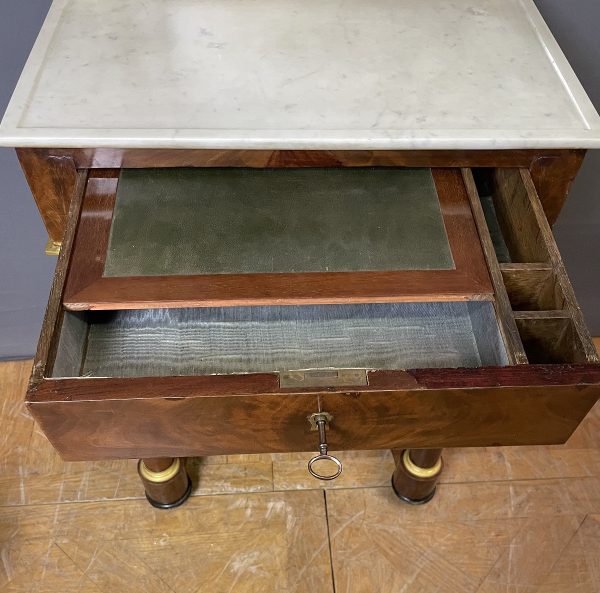 Empire Mahogany Dressing Table-photo-3