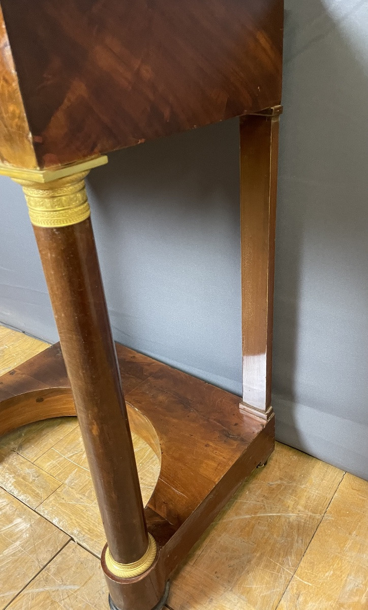 Empire Mahogany Dressing Table-photo-3
