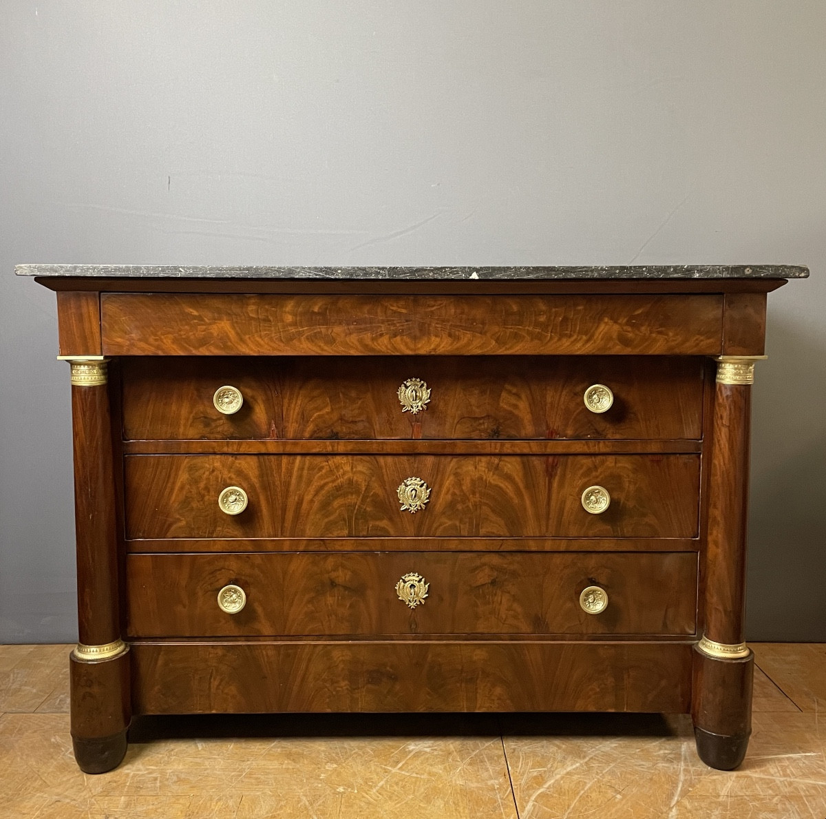 Commode D'Époque Empire en Acajou