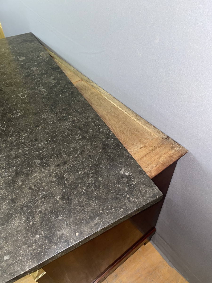 Commode d'Époque Empire en Acajou-photo-4