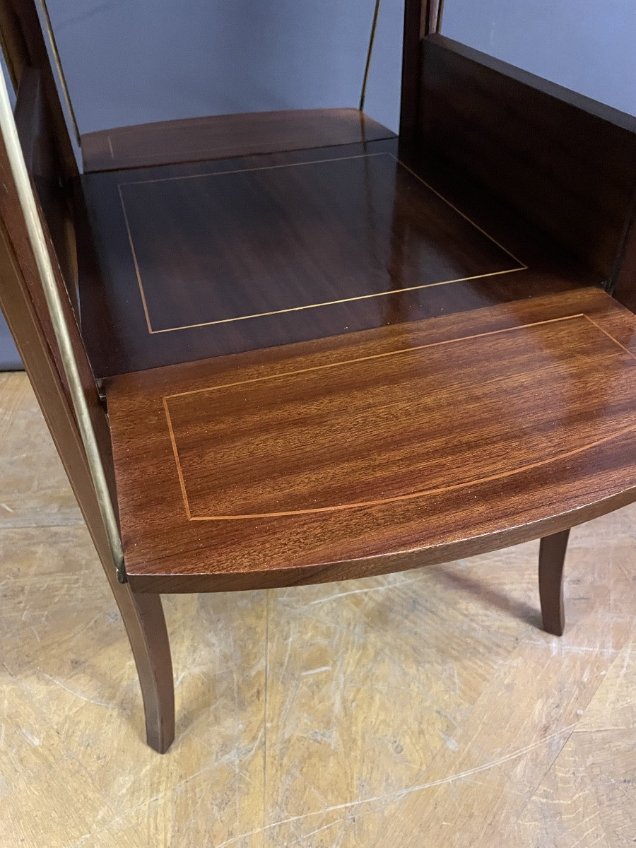 Mahogany Tea Table Circa 1930-photo-2