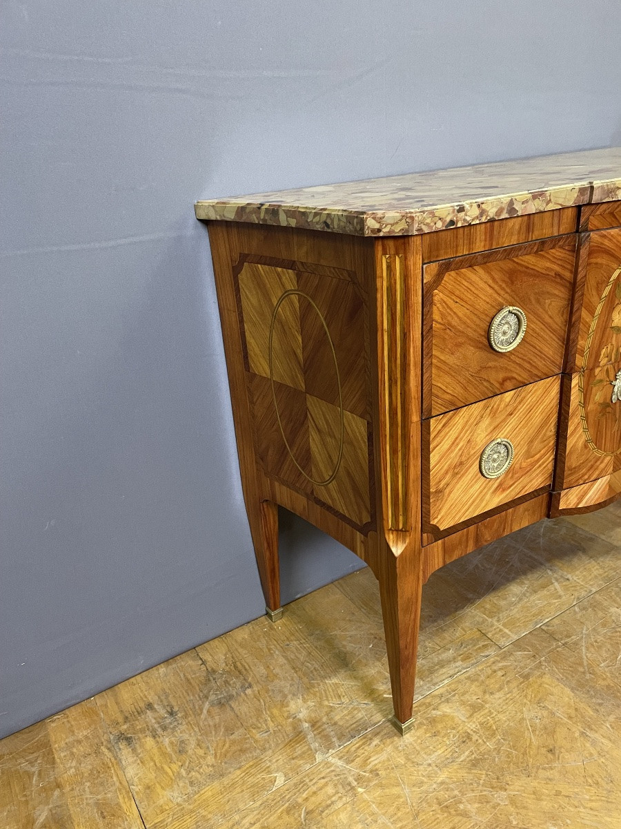 Commode Transition à Ressaut Central vers 1880-photo-2